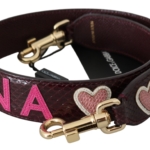 Exquisite Bordeaux Shoulder Strap Accessory