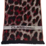 Burgundy Wool Men Scarf