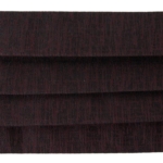 Dolce & Gabbana Elegant Maroon Face Mask with Logo Detail