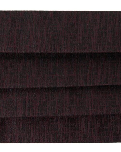 Dolce & Gabbana Elegant Maroon Face Mask with Logo Detail