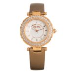 Folli Follie Brown Leather Watch