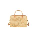 Alviero Martini Prima Classe Beige Leather Handbag