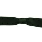 Dolce & Gabbana Green Dotted Silk Adjustable Neck Bow Tie