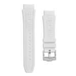Bobroff White Rubber Watch