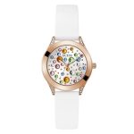 Guess White Silicone Watch