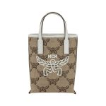 MCM Raffia Tote Bag