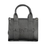 Black Polyethylene Women Handbag