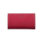 Red Leather Women Wallet
