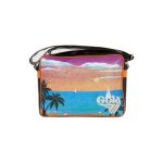 Black Synthetic Women Handbag