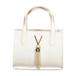 Gray Polyethylene Women Handbag