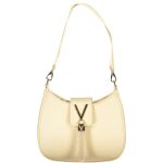 Beige Polyethylene Women Handbag