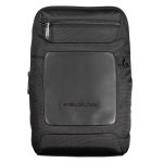 Black Recycled Polyethylene Men Shoulder Bag