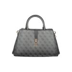 Gray Polyethylene Women Handbag