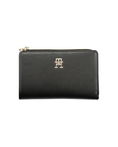 Black Polyethylene Women Wallet