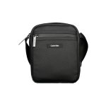Black Polyester Men Shoulder Bag