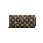 Brown Polyethylene Women Wallet