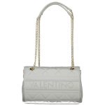 Gray Polyethylene Women Handbag