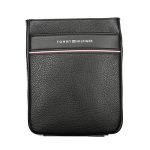 Black Polyethylene Men Shoulder Bag