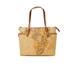 Beige Cotton Handbag