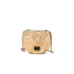 Beige Leather Handbag