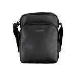 Black Polyester Shoulder Bag